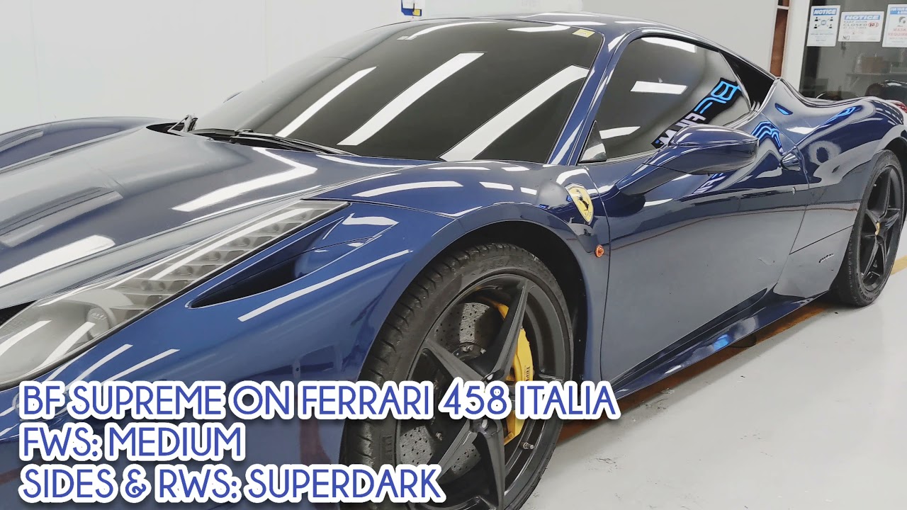 BF SUPREME ON FERRARI 458 ITALIA