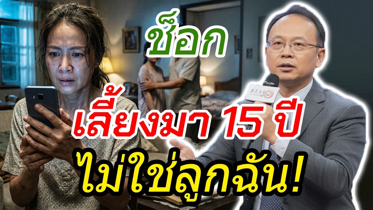 เรื่องน่าอับอาย: แม่บุญธรรมช็อก! ลูกที่เลี้ยงมา 15 ปีคือเลือดเนื้อสามีกับชู้ — แผนร้ายถูกเปิดโปง