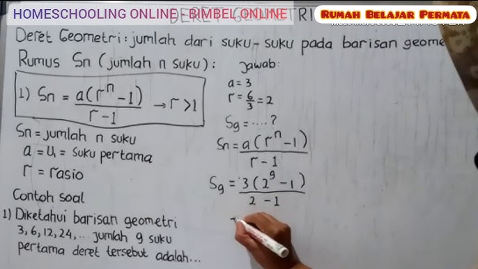 13+ Suku pertama adalah 168 information
