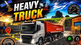  CRAZY TRUCK DRIVING CHALLENGE 🚛😱 || ⚡ HEAVY TRUCK DANGER ROAD 🚛🔥  screenshot 1