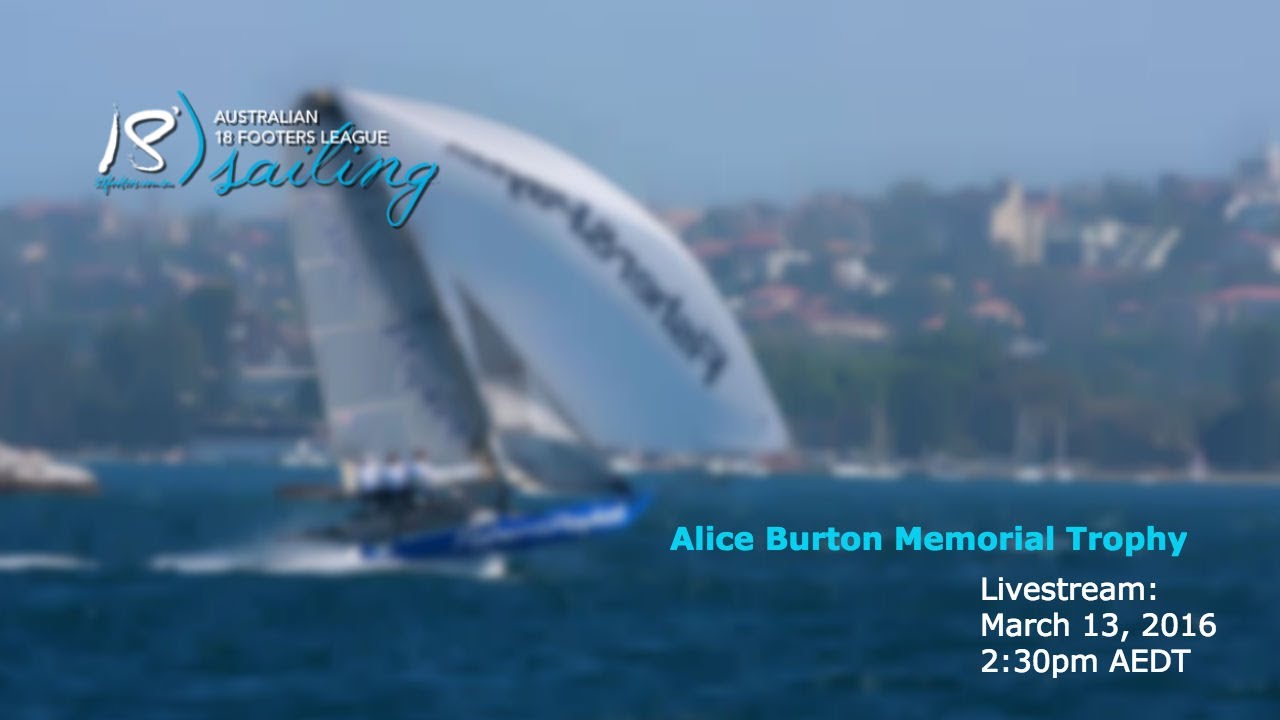 Alice Burton Memorial Trophy 13/3/2016