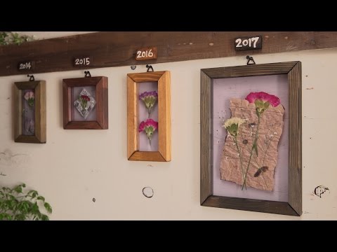木材で作る押し花のメモリアルフラワーフレームDIY【CAINZ DIY STYLE