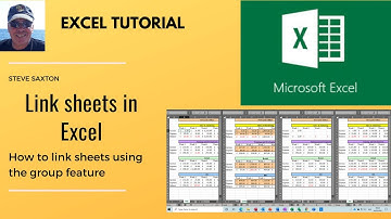 Link sheets in Microsoft Excel. Link Excel sheets.