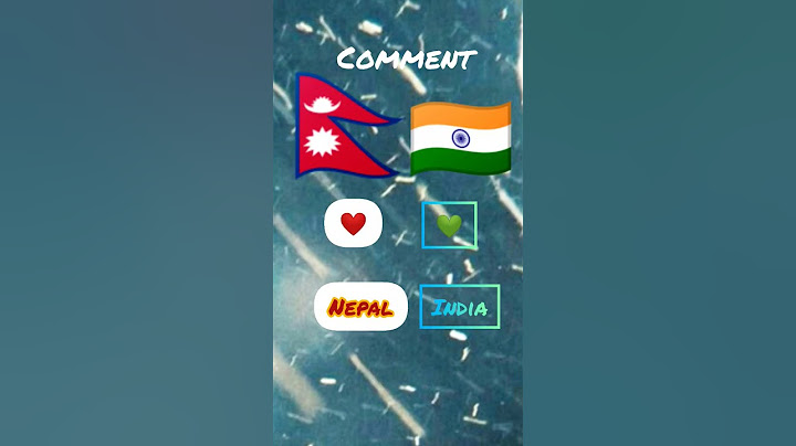 Nepal vs india