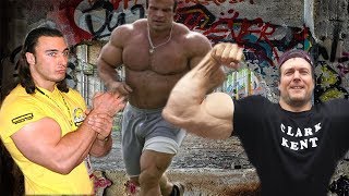 Armwrestling Superheroes || Cyplenkov ! Voevoda ! Larratt ! (funny)