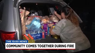 Henderson County community comes together to help firefighters
