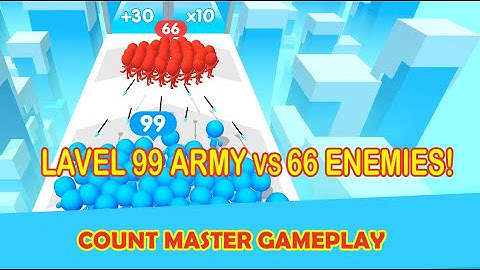 Count Master Gameplay | Level 99 Army vs Enemies | Epic Mobile Game Battle 2025