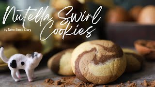 Newest Nutella Swirl Cookies ! l STEP BY STEP l Diary #37