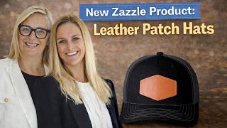 New Zazzle Product Leather Patch Hats