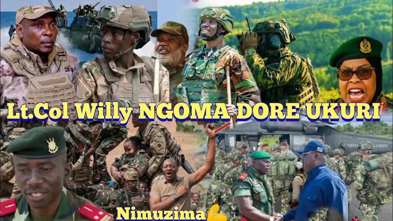 AYAMANYWA Lt.Col Willy NGOMA AMAKURU MASHYA VIDEO INTARE ZIKOZE OPERATION YUBURAKARI IBICE BYISHI