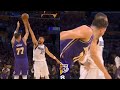 Luka Doncic smacks Klay Thompson after toying with him and hits 3 in his face 😂