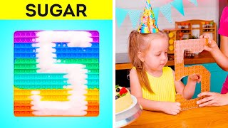 WOW! GIANT POP IT CANDY? Hacks & Crafts For The Best Parents Ever