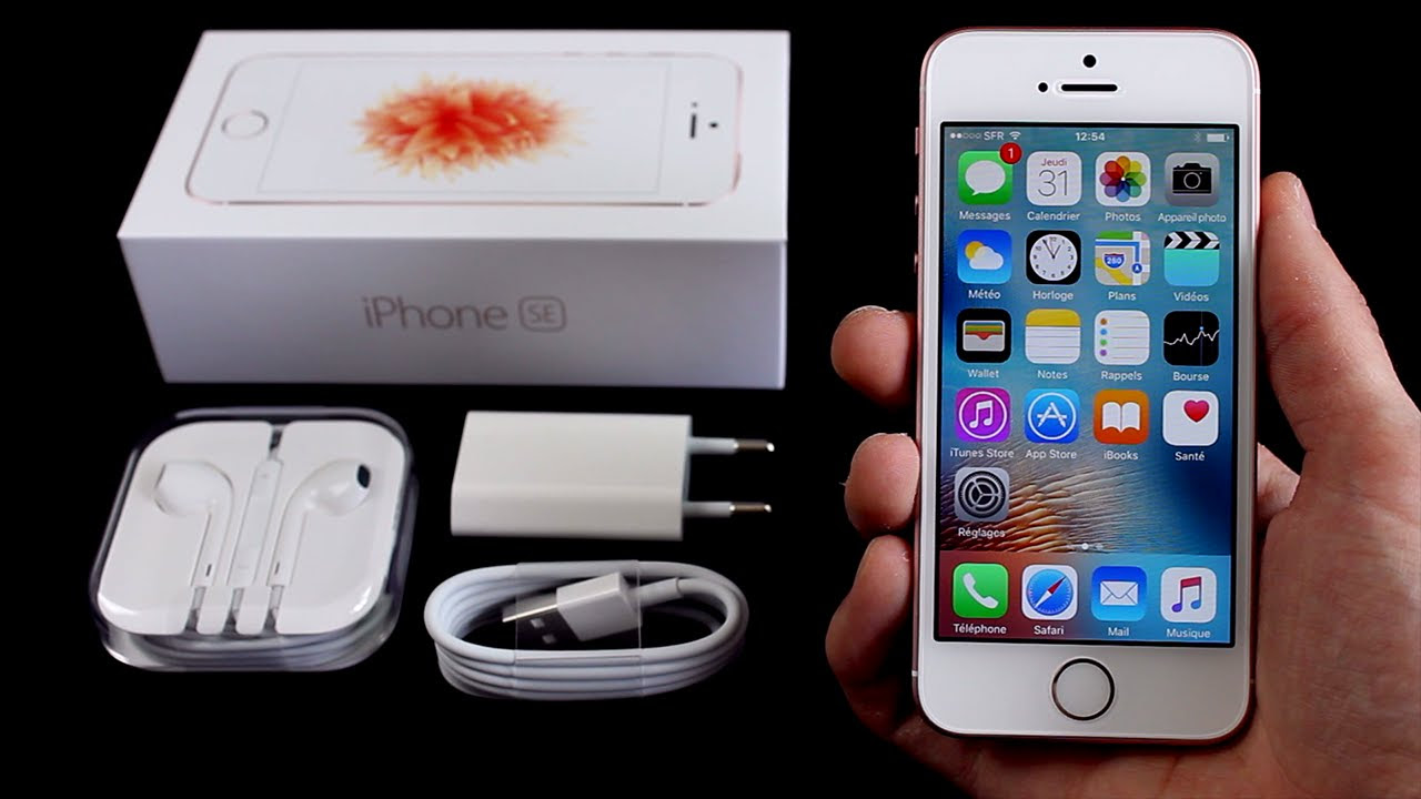 Apple iPhone SE   D ballage et prise en main  Unboxing 