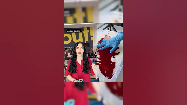 this one was my bad 😅 certain items do flag up on the till & I didn’t wanna lose my job  #retail