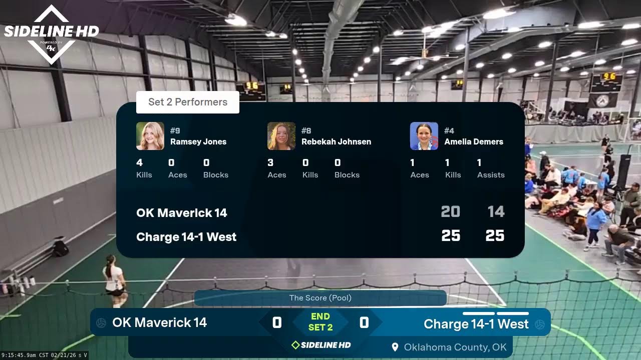Charge 14-1 West vs. OK Maverick 14 (2026.02.21)