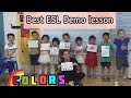 ESL Demo Lesson Video. Teaching demo video. Teaching in China. Teaching in Thailand.