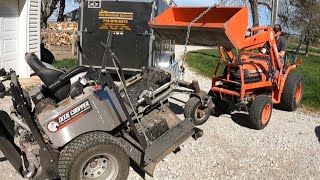 #138 Dixie Chopper Lawn Mower Changing Blades