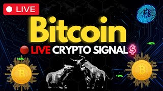 🔴 Live BITCOIN Trade Signals | Bitcoin to 100k or Fall to 0 | LIVE Crypto Trading | 4.25 Pt2