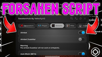FORSAKEN SCRIPT ROBLOX PASTEBIN!? | AUTO BLOCK, INFINITE STAMINA, AUTO GENERATORS, ESP AND MORE