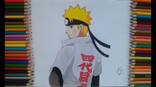 Minato de costas para colorir - Imprimir Desenhos