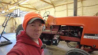 Making some repairs to our Allis Chalmers 7000 open station