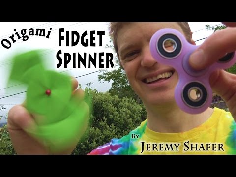 Origami Fidget Spinner