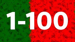 Learn Portuguese: Numbers from 1 to 100 in Portuguese