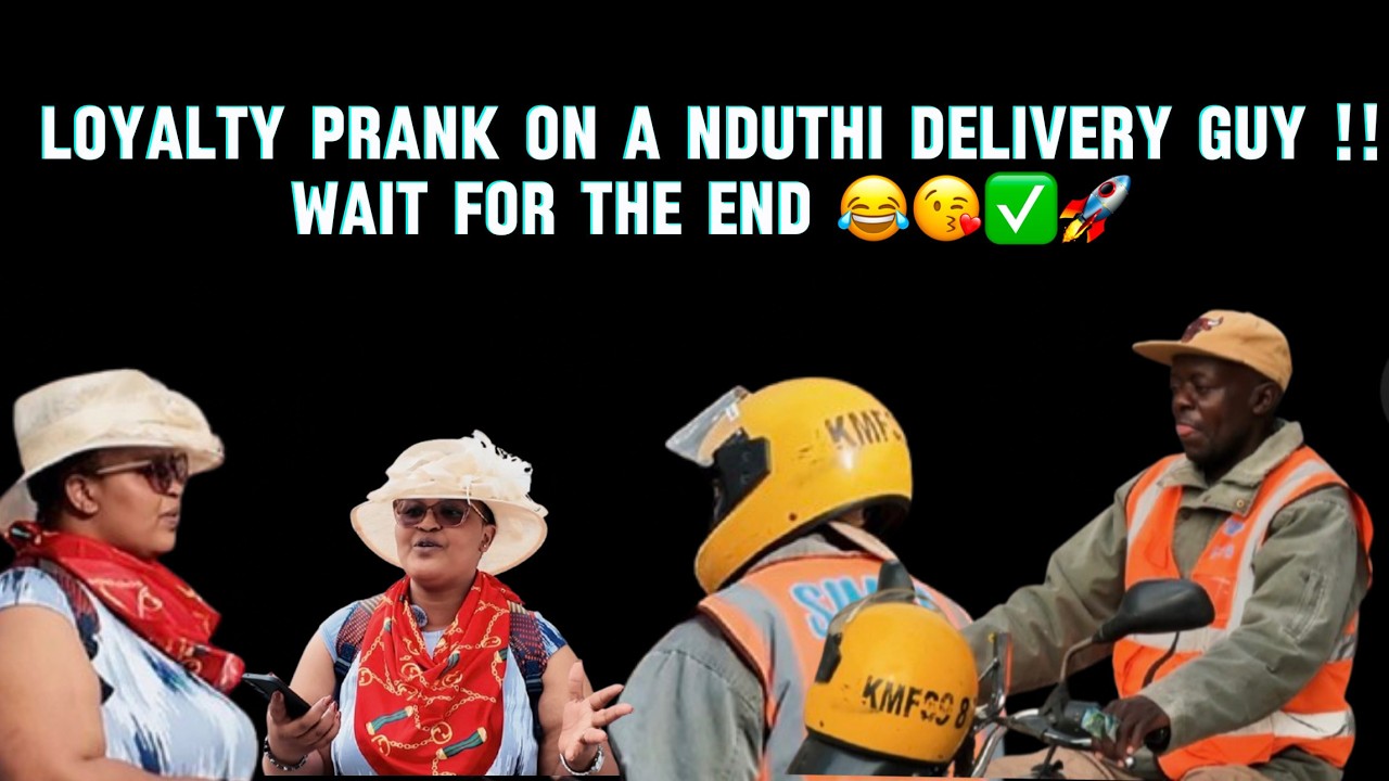 LOYALTY PRANK ON A NDUTHI GUY IN NAKURU TOWN 😂💁🙈🙈 JUST GOT A CASH BACK OF 1000KSH!!@!!!!!!!