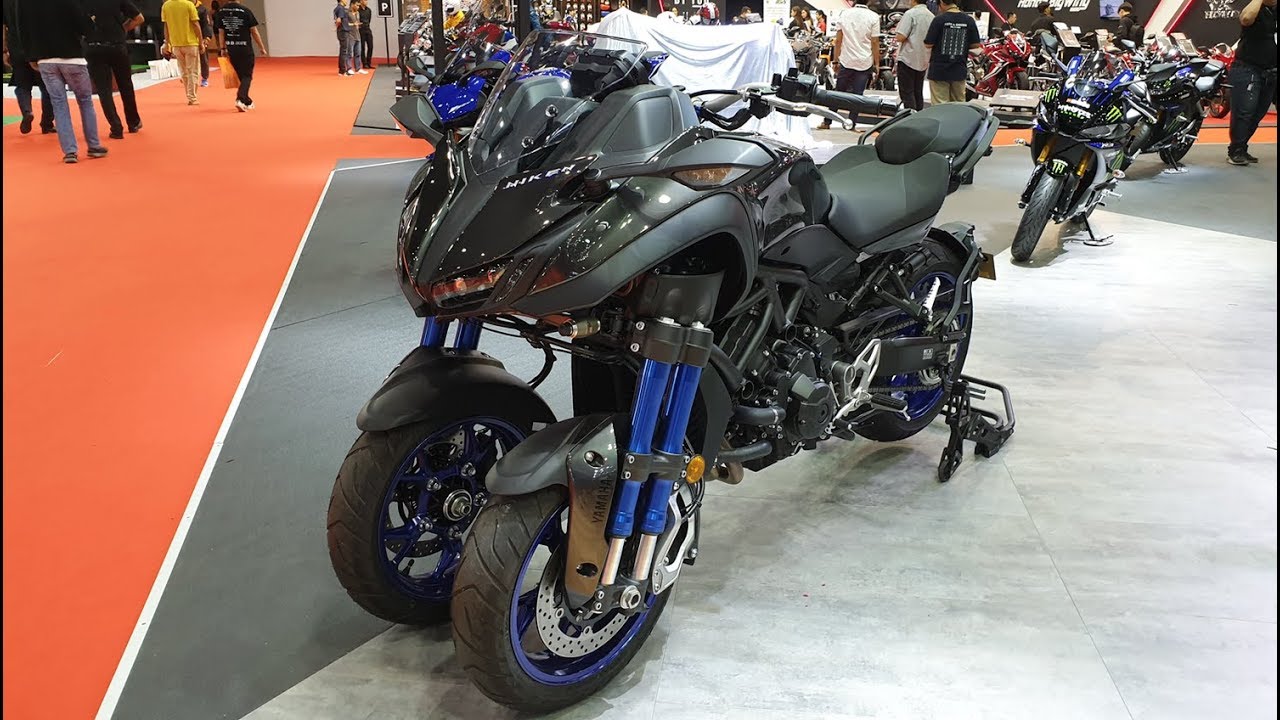 Yamaha Niken 847 cc. | Walkaround at BIG Motor Sale 2019 - YouTube