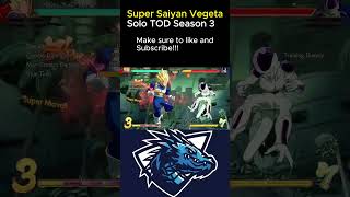 DBFZ - Super Saiyan Vegeta Solo tod combo S3 Die Frieza! #shorts  #dragonball #viral #dbz #dbfz #dbs