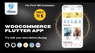 eStore - Build a Flutter eCommerce Mobile App for Android and iOS from WordPress WooCommerce Store