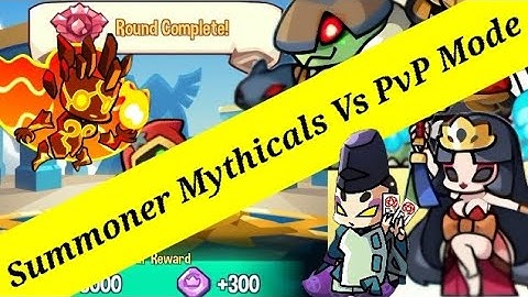 Summoner Mythicals VS The PvP Gamemode | Onmyouji, Miko, Genbu, Byakko | Summoner