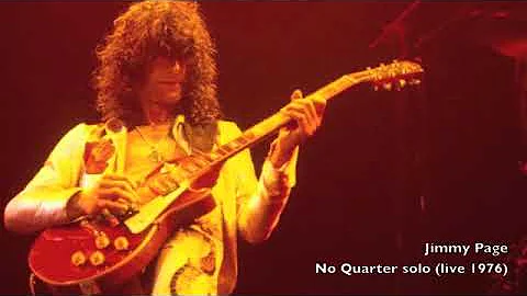 Jimmy Page solo   No Quarter 1973