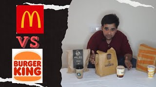 McDonald’s vs Burger King vs Local Burger | The Ultimate Brand war | कौन है सबसे टेस्टी | foodvlog