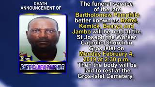 Bartholmew Pamphile short 1