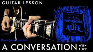 How to play - Joe Bonamassa “A Conversation With Alice” Guitar Solo | Guitar Lesson