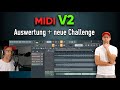 Midi V2 Auswertung | PRODUCER CHALLENGE