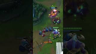 Me desafiaram a jogar com um sup RAÍZ!  #game #leagueoflegends #jbsniper #riotgames #gamer #games