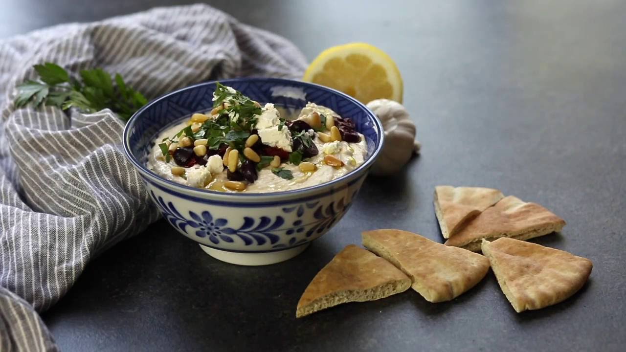 Loaded Hummus from THE GOURMET KITCHEN YouTube