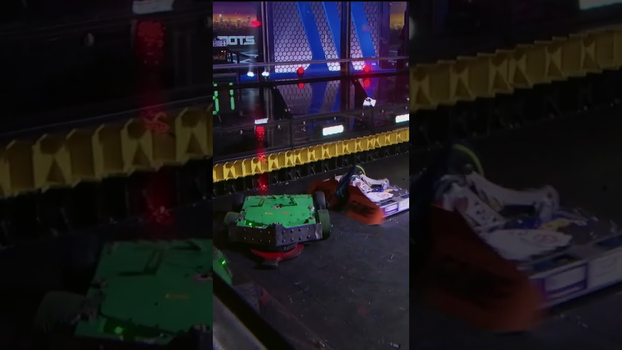Bot gets flipped into orbit!