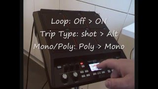 Roland SPD-SX - How to create a loop 