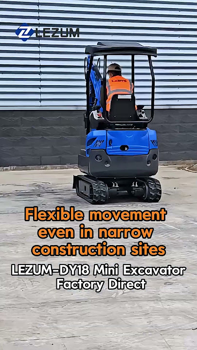 LEZUM DY18 Kubota Yanmar Engine chinese mini excavator manufacturers 1.8 ton digger for sale