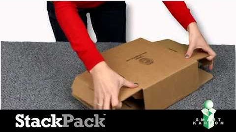 Smart Karton Fragile Packaging Solution - Thin and Stack Packs