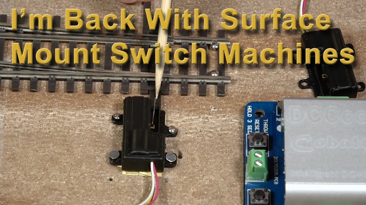 I'm back with surface mount switch machines (366)