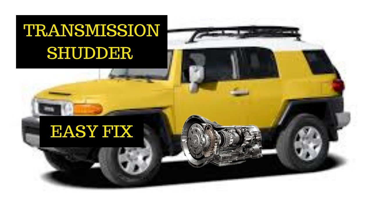 Toyota Fj Transmission Shudder Vibration Easy Fix Youtube