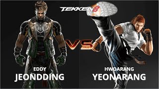 FT2 🕹️ Jeondding (Eddy) Vs Yeonarang (Hwoarang) 🕹️ Ranked Matches! Tekken 8