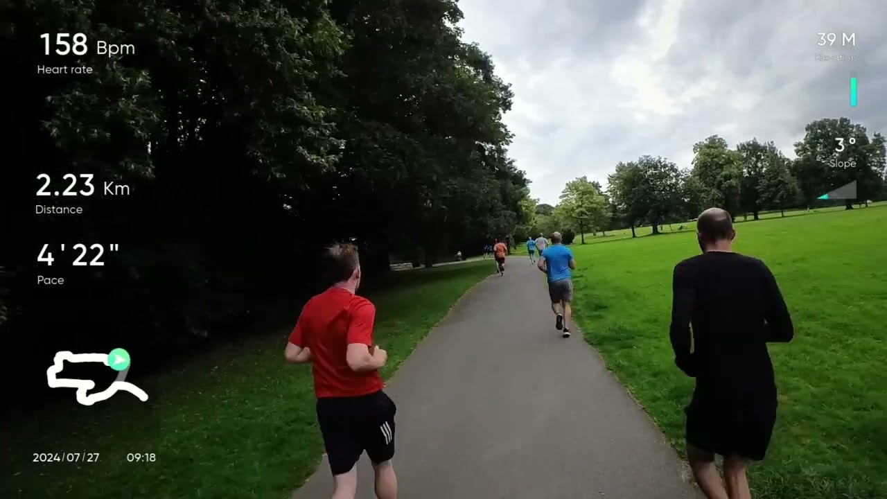 Worden parkrun 27/07/2024: Progression run/negative splits