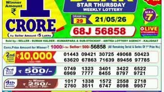 Nagaland Start Lottery Result Start Lottery Today 1pm Sambad Live 21/05/2026  Sambad live