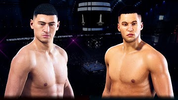 Dmitry Bivol vs David Benavidez FULL FIGHT | Undisputed Boxing Game AI Simulation (CPU vs CPU)