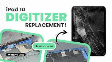 iPad 10 – Digitizer Replacement (Touch Screen Repair)